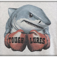 Tough Lures Boxing Shark Ash Gray Long Sleeve Shirt