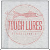 Pink Tough Lures Logo Light Granite T-Shirt