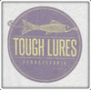 Purple & Yellow Tough Lures Logo Light Granite T-Shirt