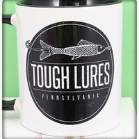 Black Tough Lures Logo Black Handle Mug