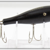 Vintage Creek Chub Solid Black Plunker Lure 3213