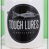 Black Tough Lures Logo White Mug