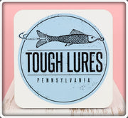 Blue & Black Tough Lures Logo Square Coaster