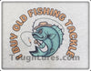 I Buy Old Fishing Tackle Ash Gray Zipper Hoodie - Front Only