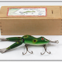 Vintage Chris Donnelly Frog Lure In Box