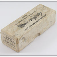 The Edgren Mfg Co Edgren Spinning Minnow Empty Box & Paper