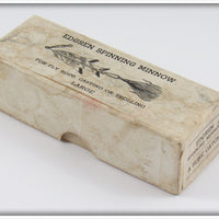The Edgren Mfg Co Edgren Spinning Minnow Empty Box & Paper
