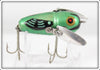 Heddon Glow Worm Crazy Crawler In Box 2120 GW