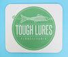 Green Tough Lures Logo Mouse Pad