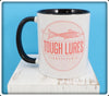 Pink Tough Lures Logo Black Handle Mug