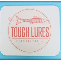 Pink Tough Lures Logo Mouse Pad