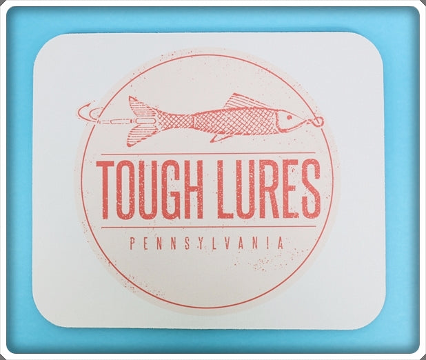 Pink Tough Lures Logo Mouse Pad