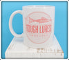 Pink Tough Lures Logo White Mug