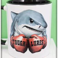 Tough Lures Boxing Shark Black Handle Mug