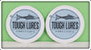 Blue & Black Tough Lures Logo Sticker Pair