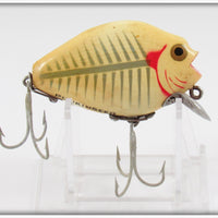 Vintage Heddon White Shore 740 Punkinseed Floater Lure