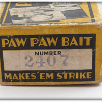 Paw Paw Early Gold Scale Slim Lindy Empty Box 2407