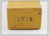 Paw Paw Silver Flitters Jointed Pike Plain Yellow Empty Box 1712