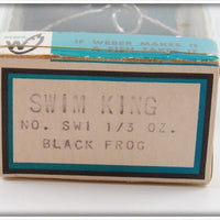 Weber Black Frog Swim King In Box