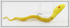 Vintage Fred Arbogast Yellow Wheedler Lure