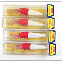 12 Storm Pre-Rapala White Red Head Little Macs In Dealer Box