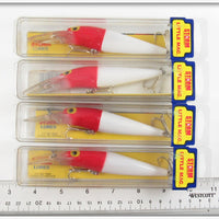 12 Storm Pre-Rapala White Red Head Little Macs In Dealer Box