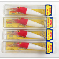 12 Storm Pre-Rapala White Red Head Little Macs In Dealer Box