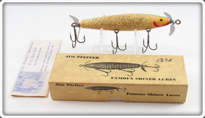 Vintage Jim Pfeffer / Pat Woodall Famous Shiner Lure In Box