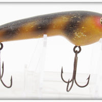 Vintage Moonlight Yellow Black Stripes Pollwog Lure