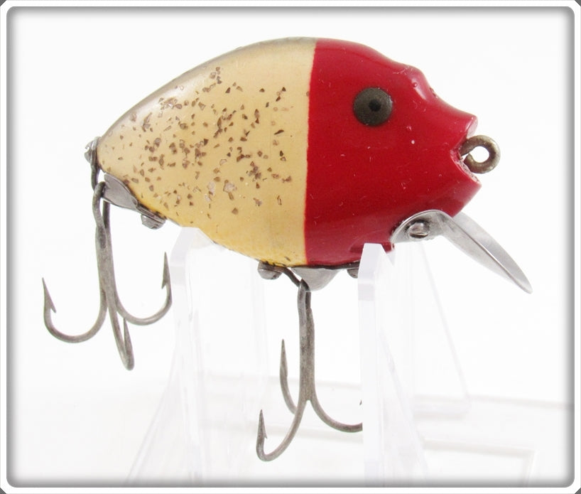 Vintage Heddon Red Head Flitter Punkinseed Spook 9630 RHF Lure