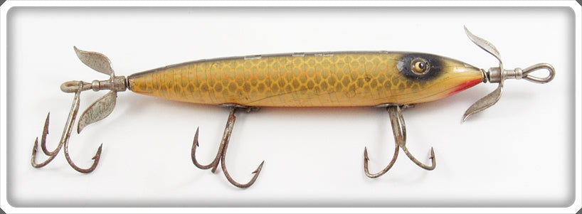 Vintage Heddon Shiner Scale Torpedo 139P Lure