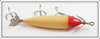 Heddon Red & White Side Hook Flipper With Abbey & Imbrie Props