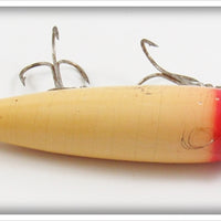 Heddon Red & White Side Hook Flipper With Abbey & Imbrie Props