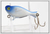 Heddon Uncatalogued White & Blue Scale Top Sonic