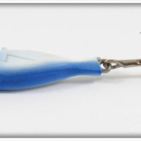 Heddon Uncatalogued White & Blue Scale Top Sonic