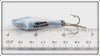 Heddon Uncatalogued White & Blue Scale Top Sonic