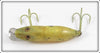 Heddon Yellow & Black Waterwave River Runt Spook Floater