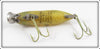 Heddon Yellow & Black Waterwave River Runt Spook Floater