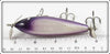 Creek Chub Purple Plastic Injured Minnow 1511
