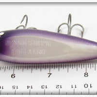 Creek Chub Purple Plastic Injured Minnow 1511