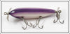 Creek Chub Purple Plastic Injured Minnow 1511