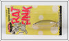 Vintage Bagley Golden Shiner Rat Fink Lure On Card RF2-GOS