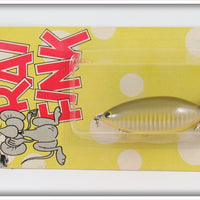 Vintage Bagley Golden Shiner Rat Fink Lure On Card RF2-GOS