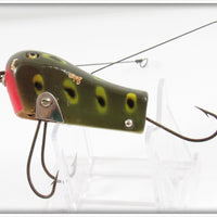 Vintage Creek Chub Frog Spot Wee Dee Lure 4819