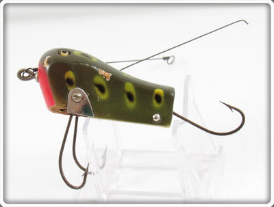 Vintage Creek Chub Frog Spot Wee Dee Lure 4819