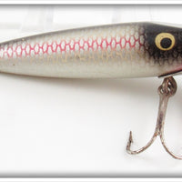 Vintage Shur Strike Red Side Uncatalogued Painted Eye Baby Pikie Lure