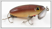 Vintage Arbogast Brown Scale 5/8 Oz Jitterbug Lure