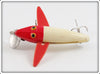 Kentucky Bait Co Red & White Flying Fish