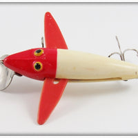 Kentucky Bait Co Red & White Flying Fish