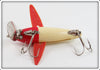 Kentucky Bait Co Red & White Flying Fish